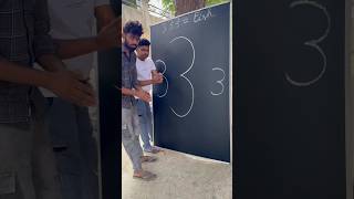 333 = Fish 🐟 😋  // 2 brother easy drawing tutorials pa #shorts