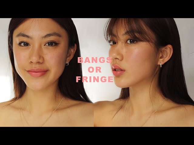 HOW I CUT FRINGE + BANGS | Haley Kim class=