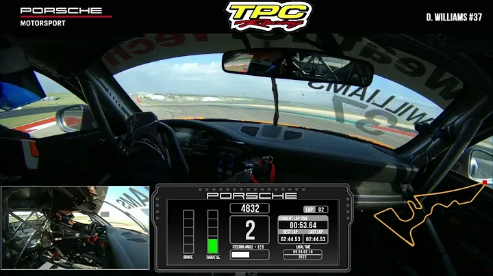 Billy Johnson COTA - 992 GT3 Cup In-Car - 2:09.37