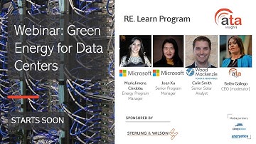 Webinar: Green Energy for Data Centers