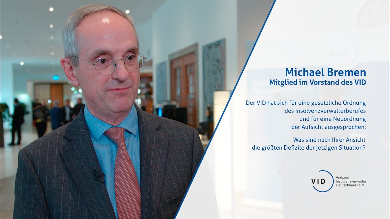 Berufsrecht für Insolvenzverwalter - YouTube
