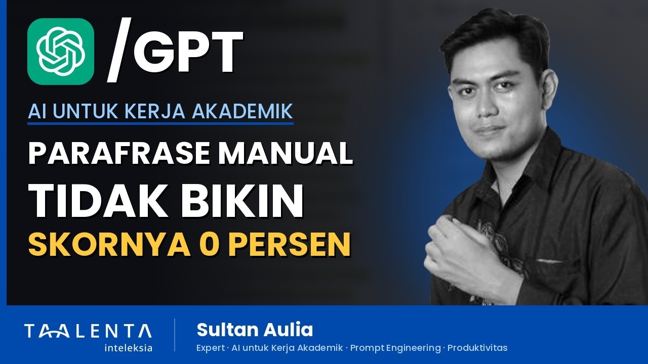 Parafrase Manual Tidak Bikin Skor AI Detector Jadi 0 Persen