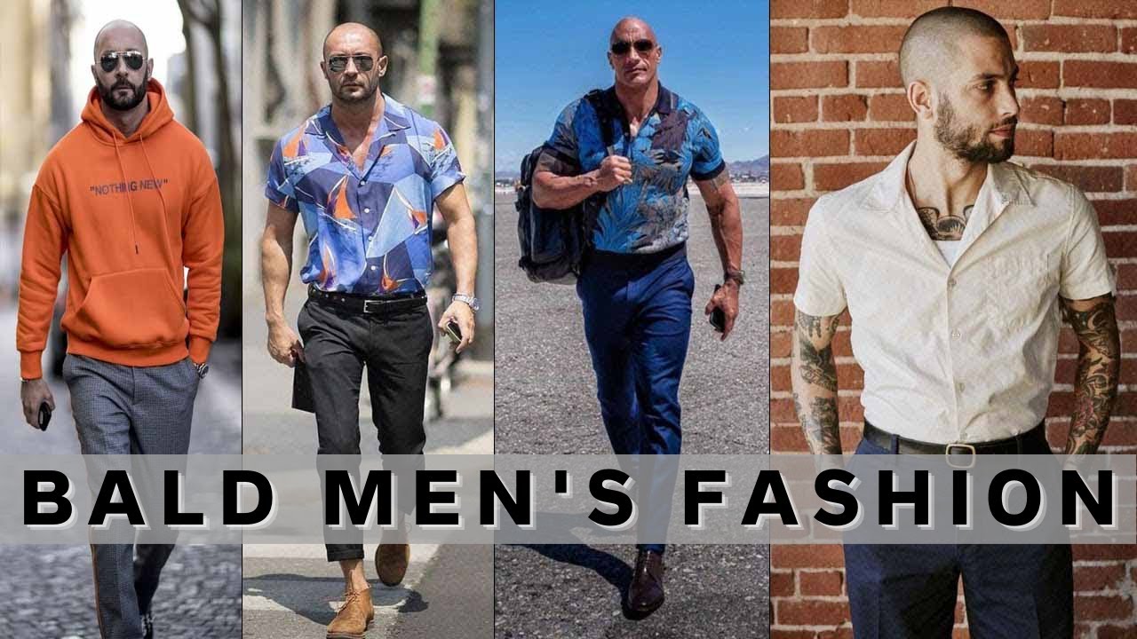 Attractive Outfits For Bald Men In 2022 | Bald Men's Fashion | Bald Men ...