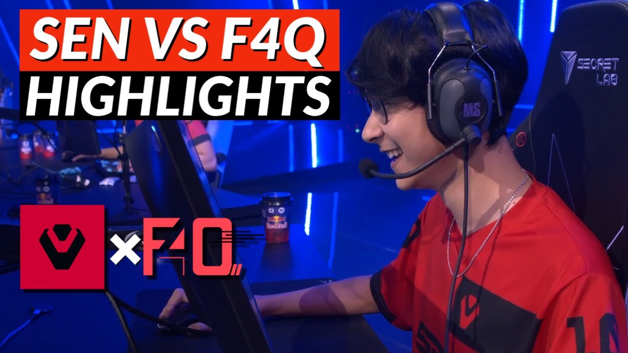 Sentinels vs F4Q - Highlights | Valorant Champions Tour Stage 3: Masters Berlin