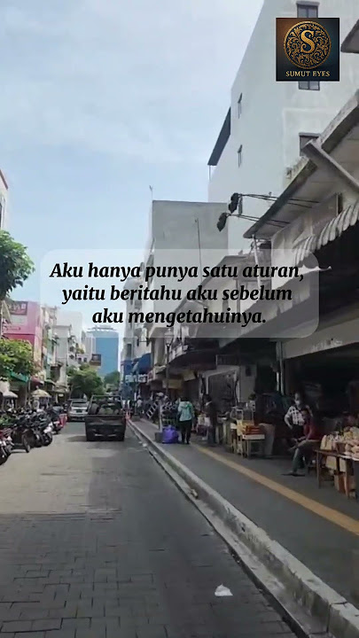 Aku hanya punya satu aturan #shorts #medan #binjai #sumut #quotes
