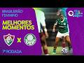 MELHORES MOMENTOS: FLUMINENSE 1 X 2 PALMEIRAS | BRASILEIRÃO FEMININO | 7ª RODADA