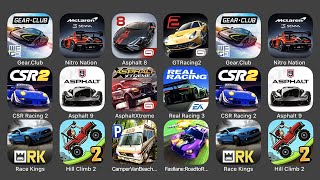 Gear.Club, Nitro Nation, Asphalt 8, GT Racing 2, CSR Racing 2, Asphalt 9, Asphalt X treme... screenshot 5