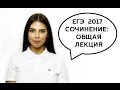 Как писать сочинение и аргументы? ЕГЭ 2017