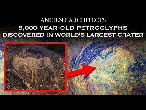 8,000-Year-Old Petroglyphs Found Inside the World’s Largest Meteorite Crater | Ancient Architects