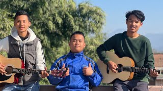 CHARI MARYO SISHAI KO GOLI LE (nepathya) Acoustic Cover❤️
