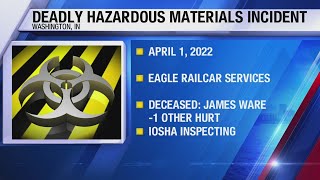 Man dies after hazardous materials incident in Washington, Ind.
