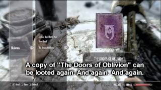 Skyrim - Infinite Gold Dupe Glitch Exploit - Sightless Pit