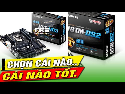 Video mainboard PC, MAINBOARD MÁY TÍNH H81 B85 chọn cái nào - youtube