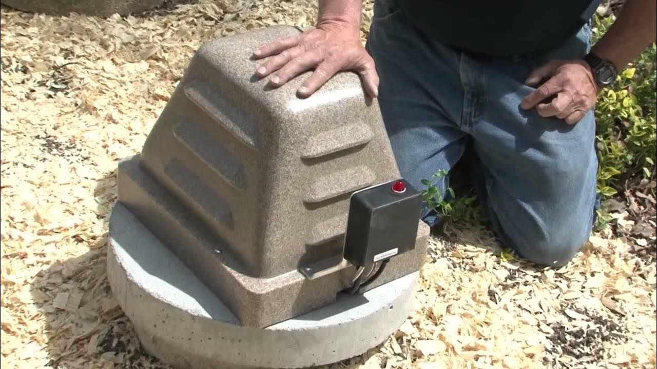 Installation RetroAir Rejuvenator System (Septic drain field