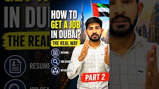 Dubai Me Job Kaise Milegi? Real Tarika (part - 2) #dubailife #dubai #jobsearch