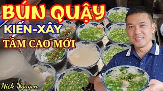 BÚN QUẬY KIẾN-XÂY CÓ GÌ NGON MÀ HOT HÒN HỌT || Ẩm thực Sài Gòn || Nick Nguyen