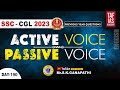 ACTIVE VOICE &amp; PASSIVE VOICE | ENGLISH  | PREVIOUS YEAR QUESTION | SSC - CGL | Taf #ssccgl2023 #cgl