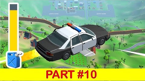 Crash Delivery  ❤️🔥❤️ FLY MODE - CAR TEST PART 10