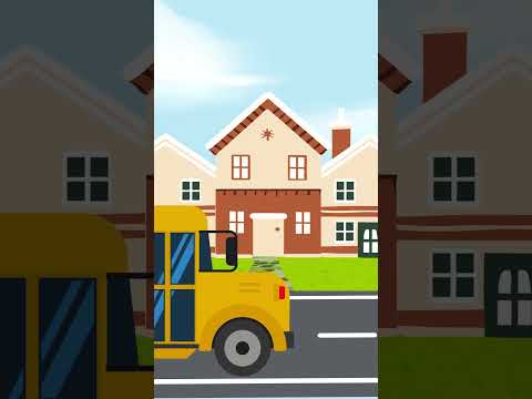 The Door On The Bus Wheels On The Bus Song Verse Kids Music Fun For Baby Toddler Preschool