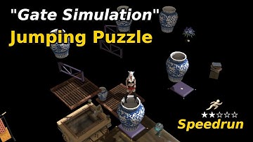 FFXIV - "Gate Simulation" Jumping Puzzle Speedrun