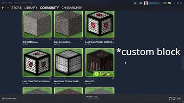 cyubeVR // Tutorial ~ How to get custom blocks from the steam workshop into cyubeVR