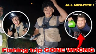 PULLING AN ALL NIGHTER IN THE WOODS | Fishing trip, catch and cook, off roading