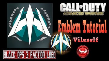 Advanced Warfare Emblem Tutorial: Black Ops 3 Faction Logo