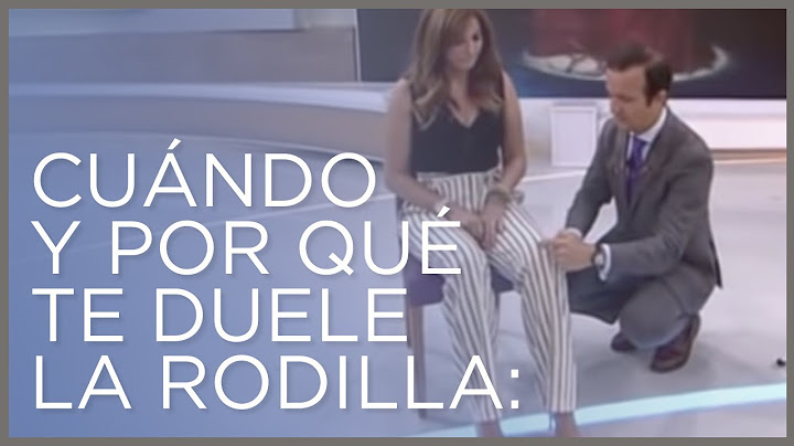 Cuándo y por qué te duele la #rodilla: Dr. Villamor lo explica #iqtra