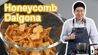 Korean Honeycomb Toffee | a.k.a. Mega Dalgona screenshot 1