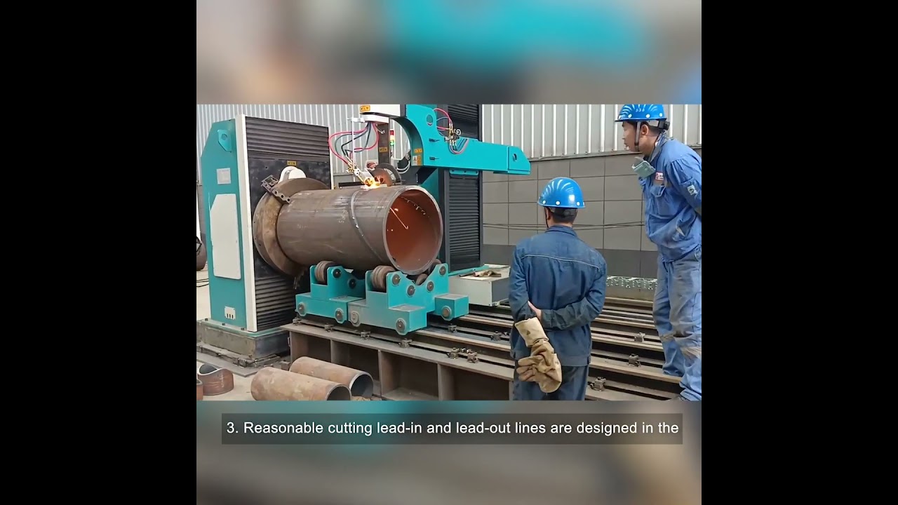 RollerType Pipe CNC Plasma Cutting Machine