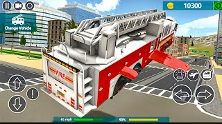 FireFighter Rescue Simulator 3D - US Emergency 911 Fire Truck Driving - Android GamePlay screenshot 3
