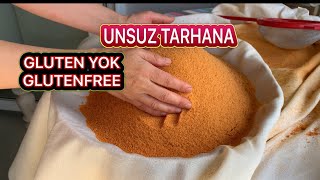 TARHANA NASIL YAPILIR? GLUTENSİZ TARHANA TARİFİ A'DAN Z'YE #glutenfree #glutensiz #glutensiztarifler