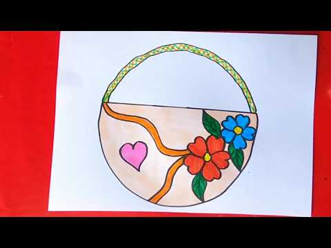 Video Vẽ túi xách đẹp đơn giản - Hướng dẫn vẽ túi xách - Mĩ... - youtube