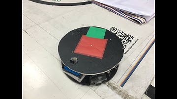 Omni wheel robot follows a predetermined trajectory