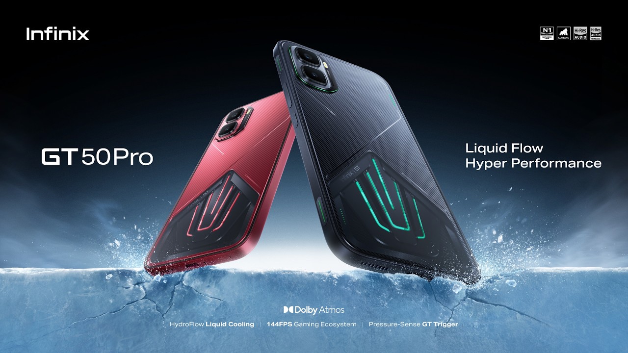 Infinix GT 50 Pro অফিসিয়াল প্রোডাক্ট ভিডিও ভিজ্যুয়াল