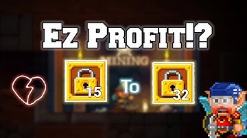 How To Get Profit in Pixel Worlds: MMO Sandbox | Road To Pro #1