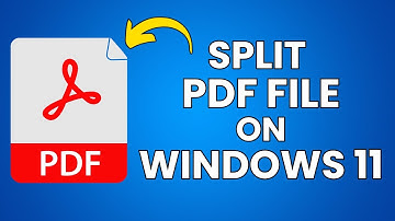 BEST Way to Split PDF Files in Windows 11 | How to split PDF file on windows 11 for FREE