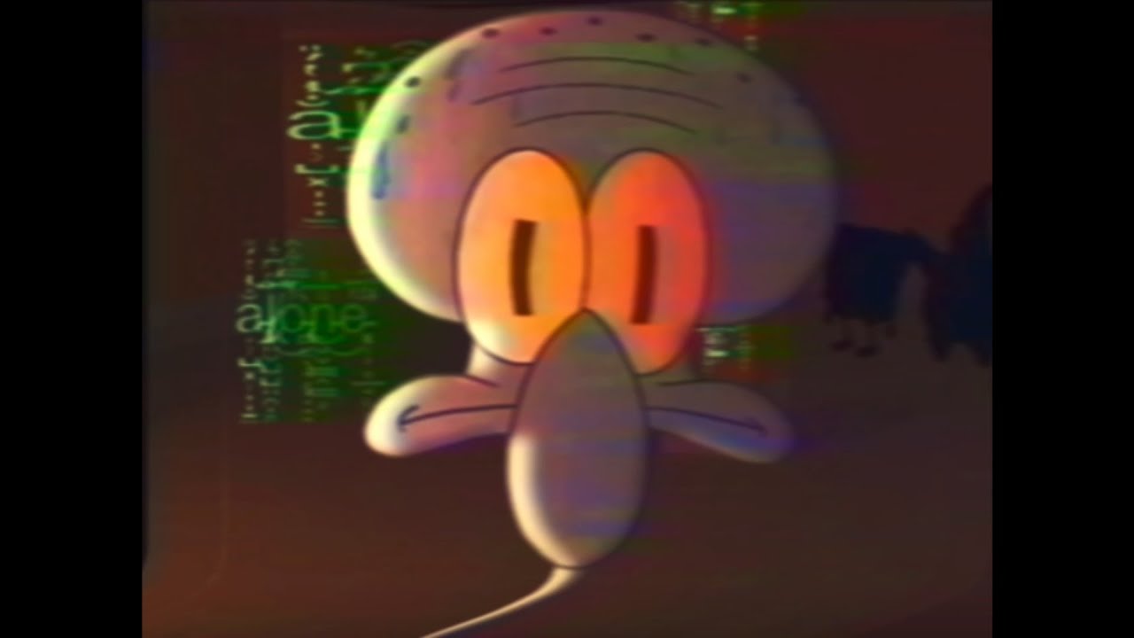 Squidward at liminal spaces