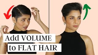 How I Make THIN HAIR LOOK THICK/ 6TIPS to add volume to flat hair