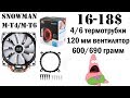 Лучший процессорный кулер с AliExpress за сущие копейки. Тест SnowMan M-T4 / M-T6