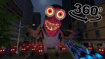 VR 360 Zombie Minion Attacked YOU || Giant Minion