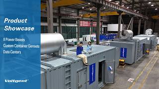 8 Power Beasts — Custom Container Gensets for Data Profile
