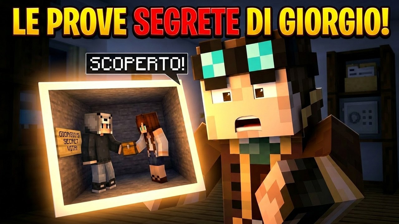 SCOPRO LA VITA SEGRETA DI GIORGIO! VITA SU MINECRAFT!