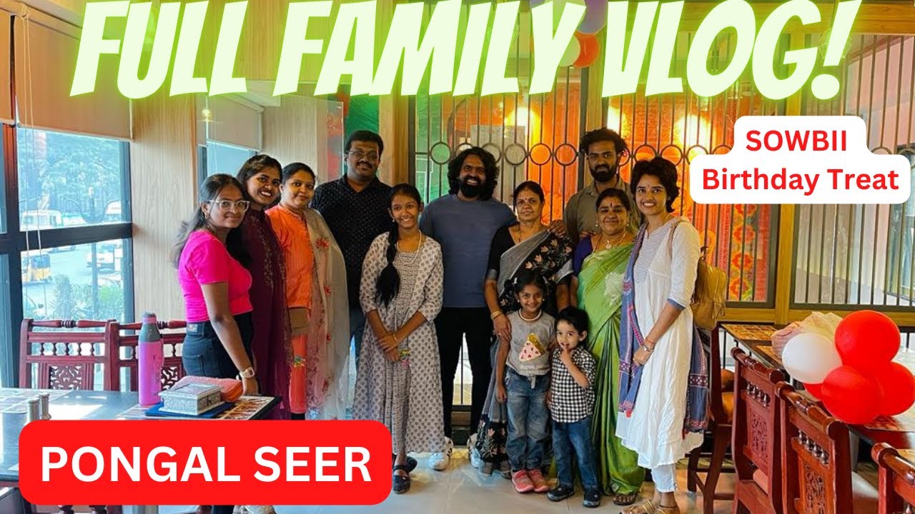 Margazhi 27 | Pongal Seer | Sowbii Birthday Celebration | #lattoskitchen ft. @SowbaraniyaRamesh