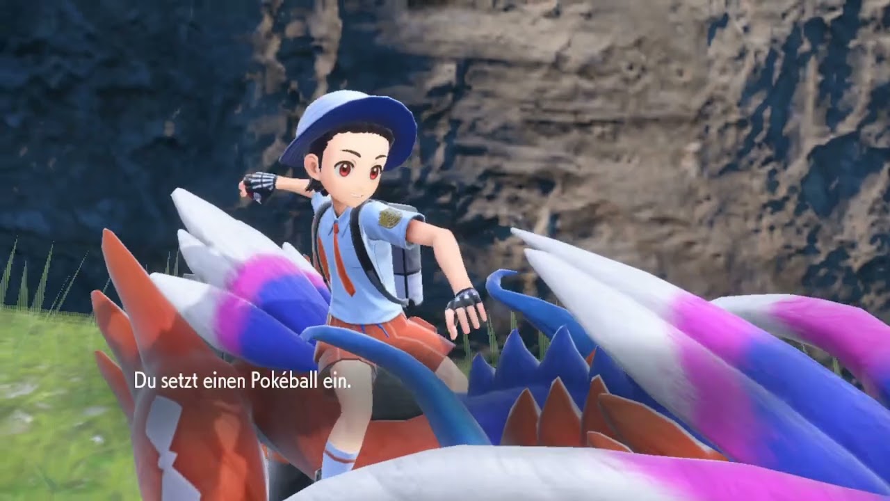 Shiny Bamelin in Pokémon Karmesin