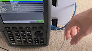 DHCP Connection Setup on FieldFox #Ethernet #Connectivity