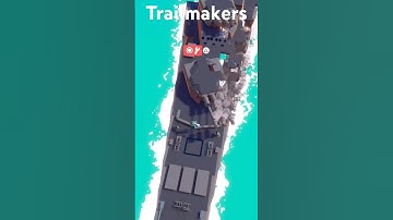 Trailmakers - maybe he should add distance sensors…#trailmakers #battleship #funny #tutorial
