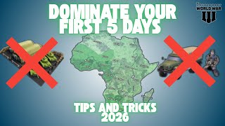 Dominate Your First 5 Days - Supremacy World War 3 (Supremacy WW3 Tips and tricks)