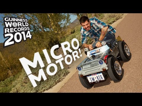 Smallest Car In The World -- Guinness World Records 2014