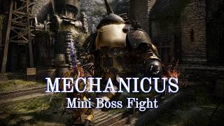 Mechanicus Mini Boss Fight in Crimson Desert.